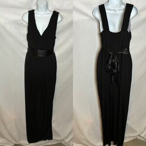 EUC Coast Black Evening Gown size 1;